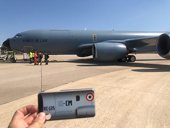 coque de téléphone illustrée ravitailleur KC135