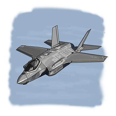 coque téléphone personnalisée avion de chasse