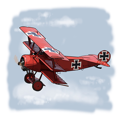 coque de téléphone avions de la Première Guerre mondiale