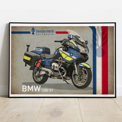 affiche BMW 1200 RT
