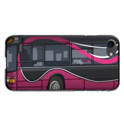 coque de téléphone illustrée bus Calais