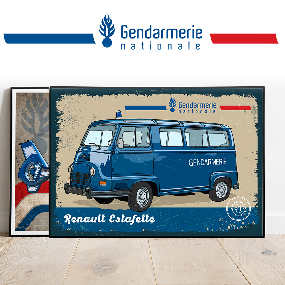 Affiches Gendarmerie nationale