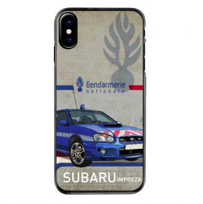 coque de téléphone illustrée Subaru Impreza