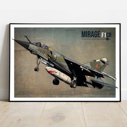 affiche poster Mirage F1 CR
