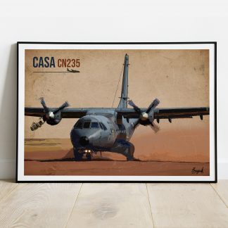 Affiche CN235 Casa