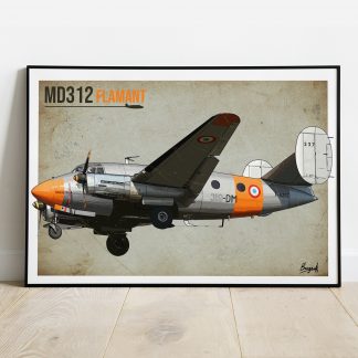 Affiche MD311 Flamant