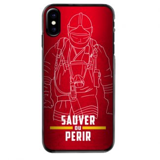 coque téléphone pompier sauver ou périr