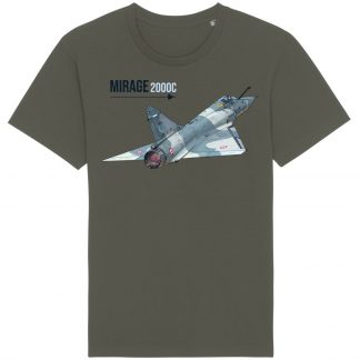 T-shirt avion de chasse Mirage 2000C