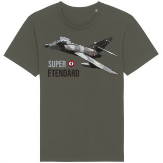 T-shirt avion de chasse super étendard