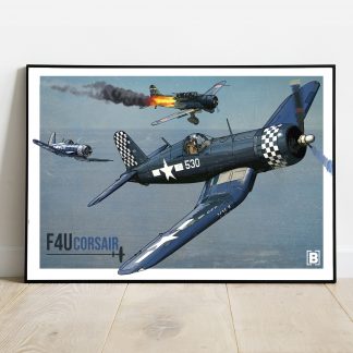 avion de chasse warbird F4u corsair
