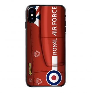 coque de téléphone personnalisée aux couleurs des Red Arrows