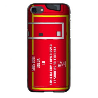coque de téléphone illustrée pompiers VSAV
