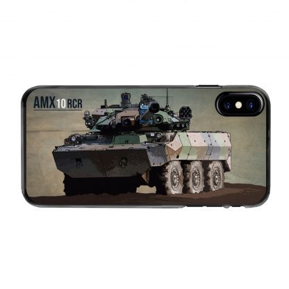 coque téléphone illustrée véhicule blindé AMX-10
