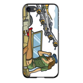 coque de téléphone personnalisée pinup B17 flying fortress