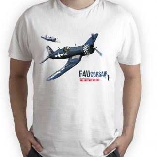 Tee- shirt avion warbird F4U Corsair