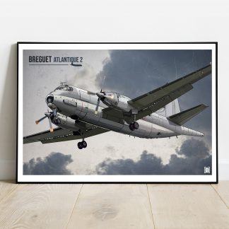 affiche avion Atlantique 2 Atl2
