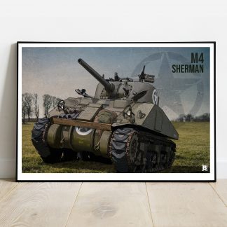 Affiche M4 Sherman