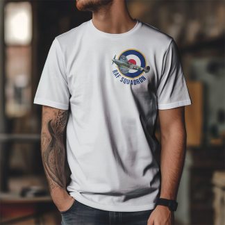 T-shirt Spitfire Supermarine – Avion de chasse RAF