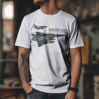 T-shirt Mirage 2000D – Avion de chasse français