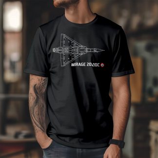T-shirt Mirage 2000c Noir