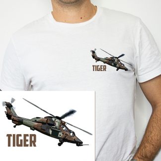 T-shirt hélicoptère Tigre
