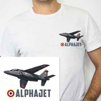 T-shirt Alphajet - Avion d'entraînement français