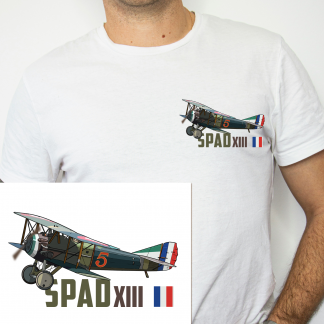T-shirt SPAD S.XIII - Avion de la Grande Guerre