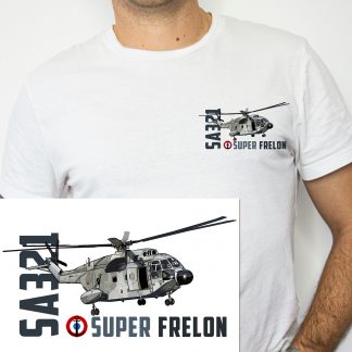 T-shirt SA321 Super Frelon - Hélicoptère français de l'aéronavale