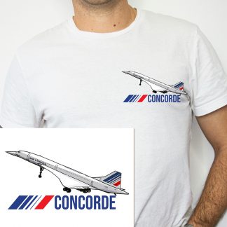 T-shirt avion Concorde