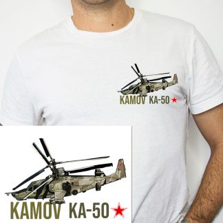 T-shirt hélicoptère Kamov Ka-50