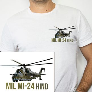 T-shirt hélicoptère Mil Mi 24