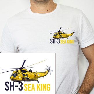 T-shirt hélicoptère SH3 Sea king