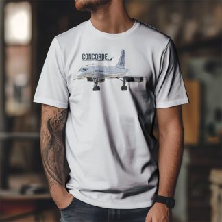 T-shirt avion Concorde