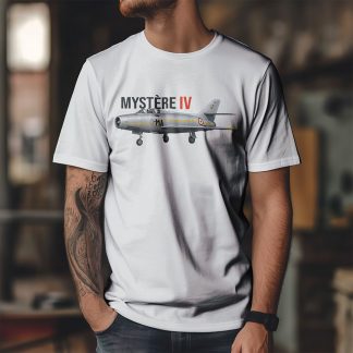 Tee-shirt avion Mystere IV Cazaux