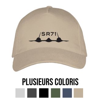 Casquette SR71 Blackbird face