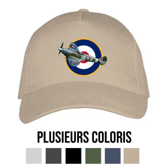 Casquette warbird Spitfire cocarde