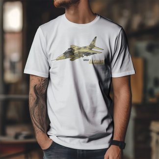 T-shirt avion de chasse Jaguar