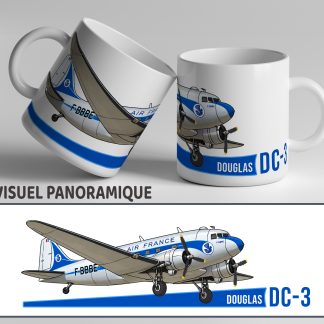 Mug  DC3 Air France